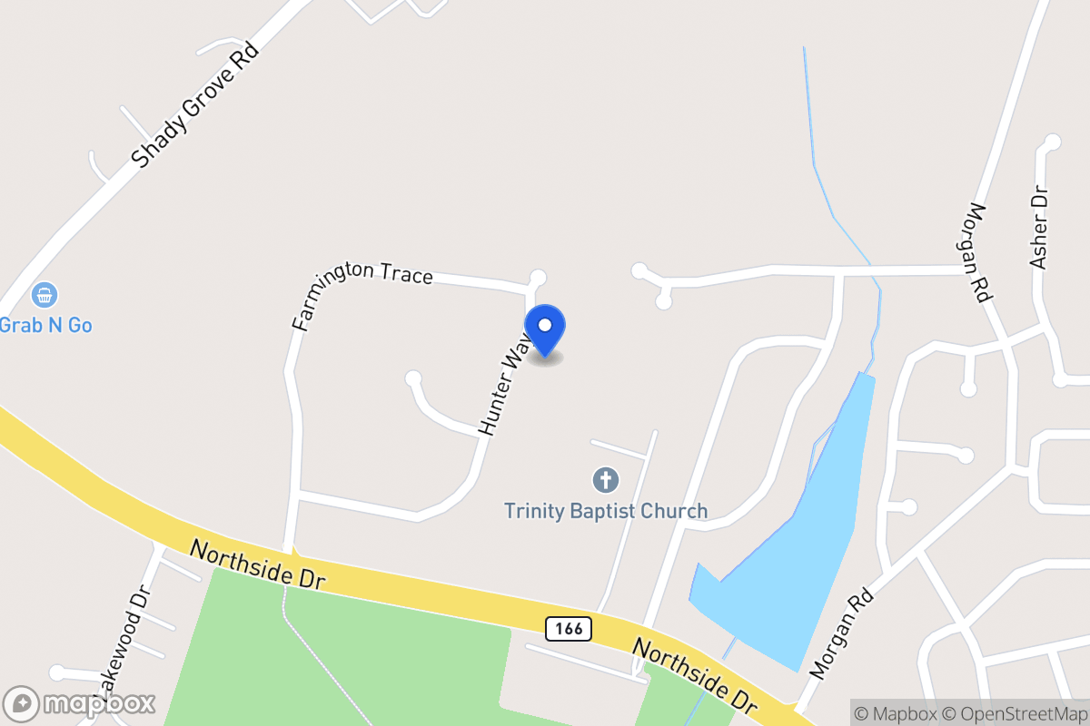 Map of 129 Hunter Way