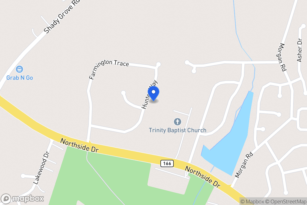 Map of 125 Hunter Way