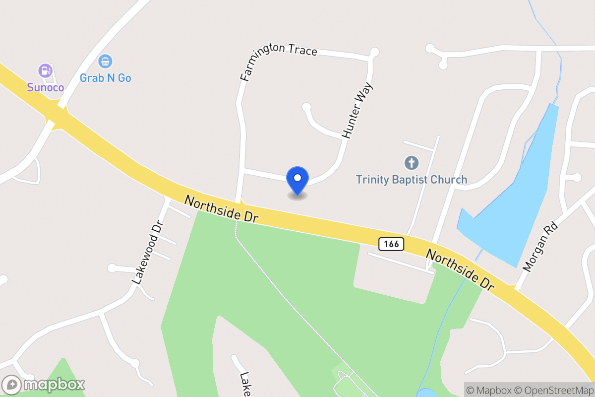 Map of 107 Hunter Way