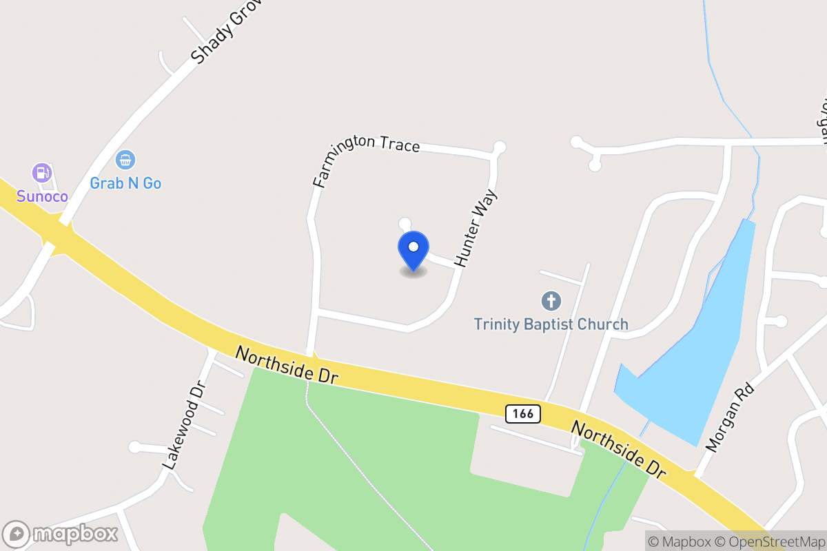 Map of 104 Quail Run