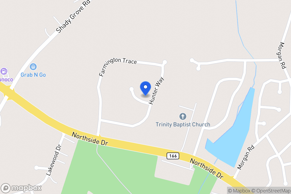 Map of 122 Hunter Way