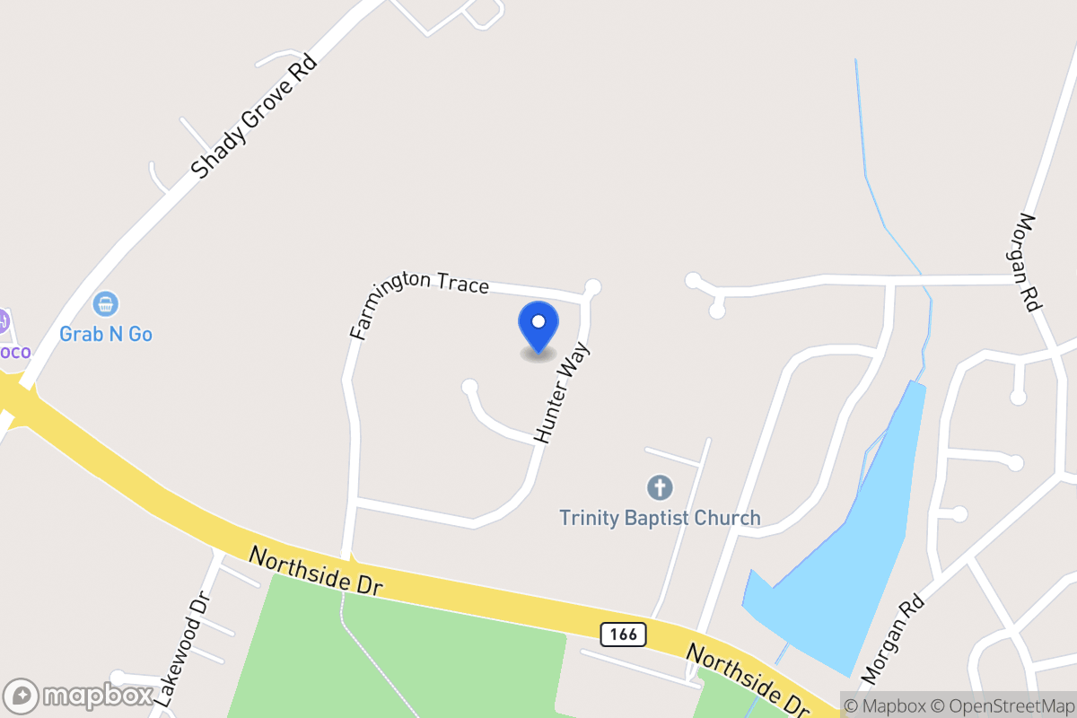 Map of 128 Hunter Way