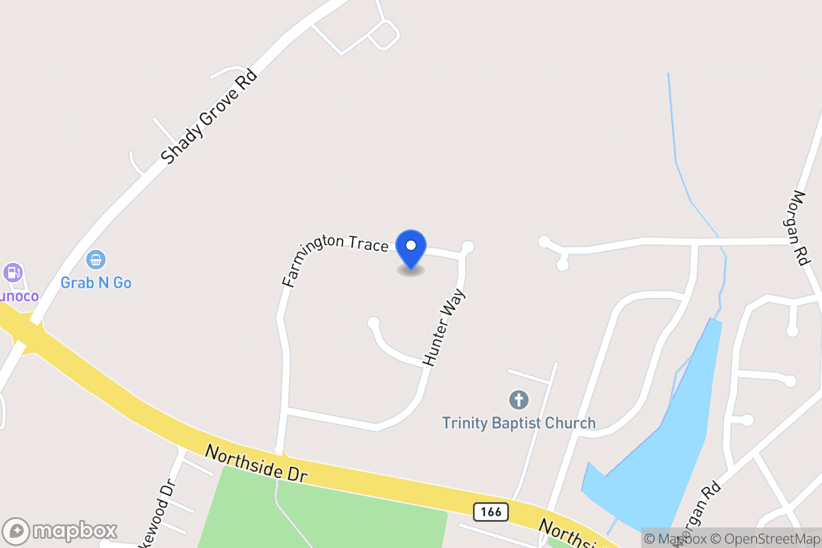 Map of 231 Farmington Trce