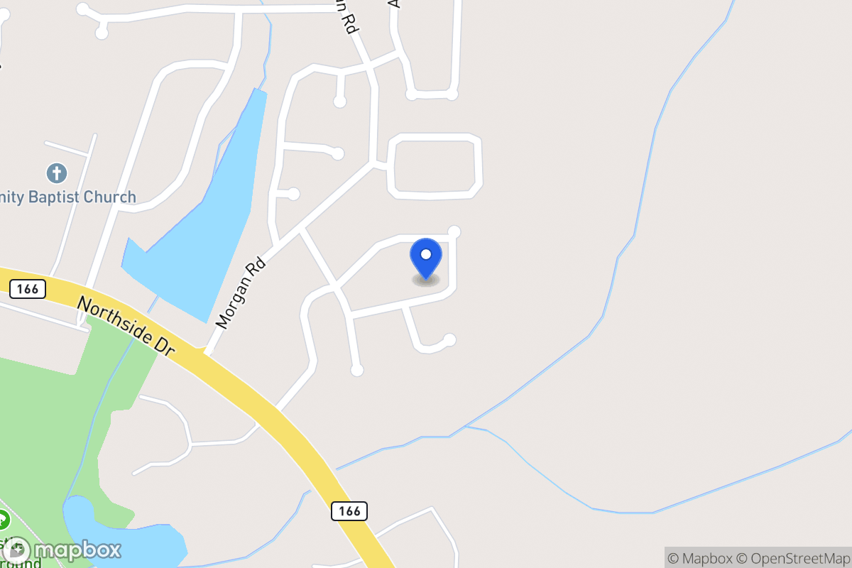 Map of 204 Greystone Dr