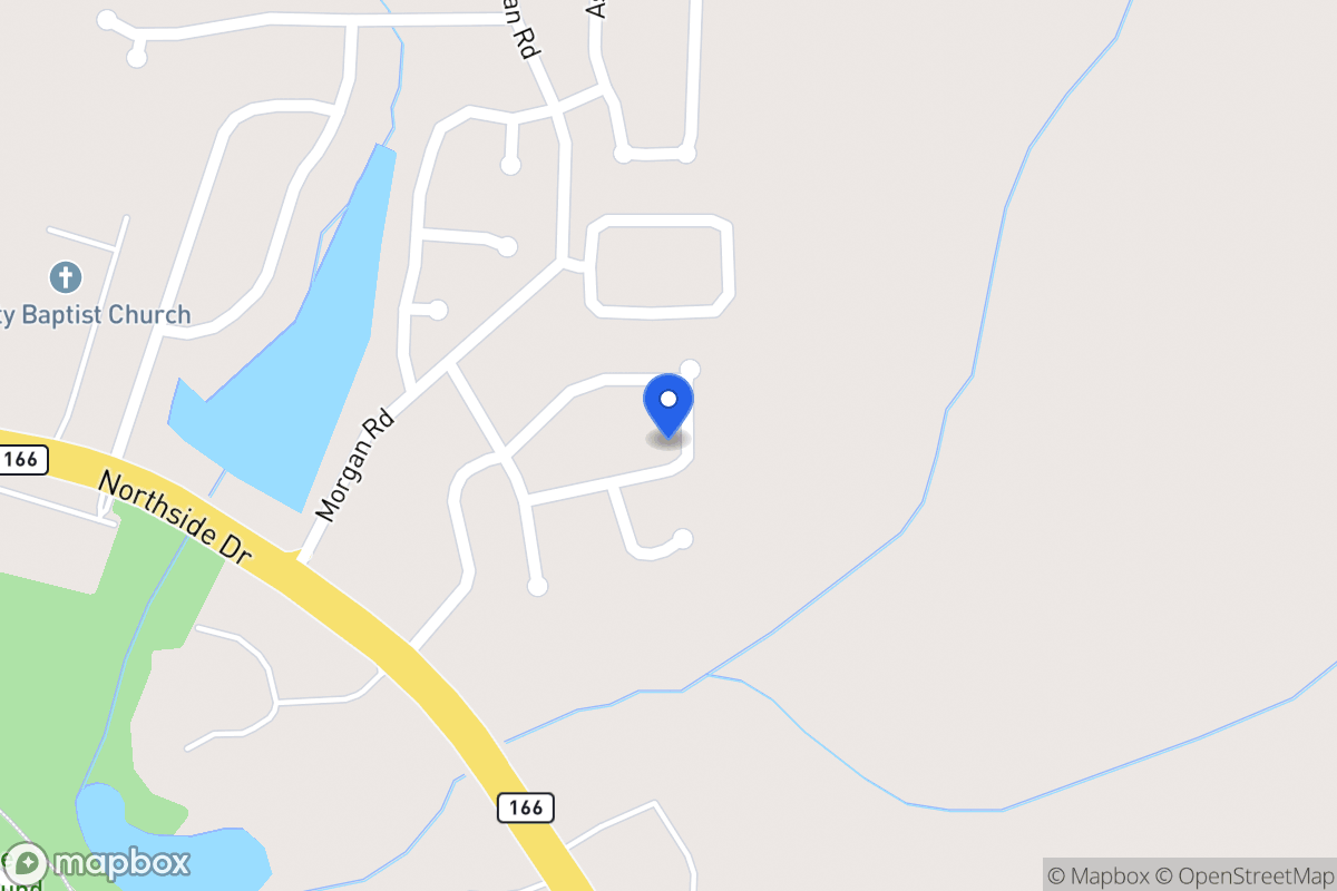 Map of 206 Greystone Dr