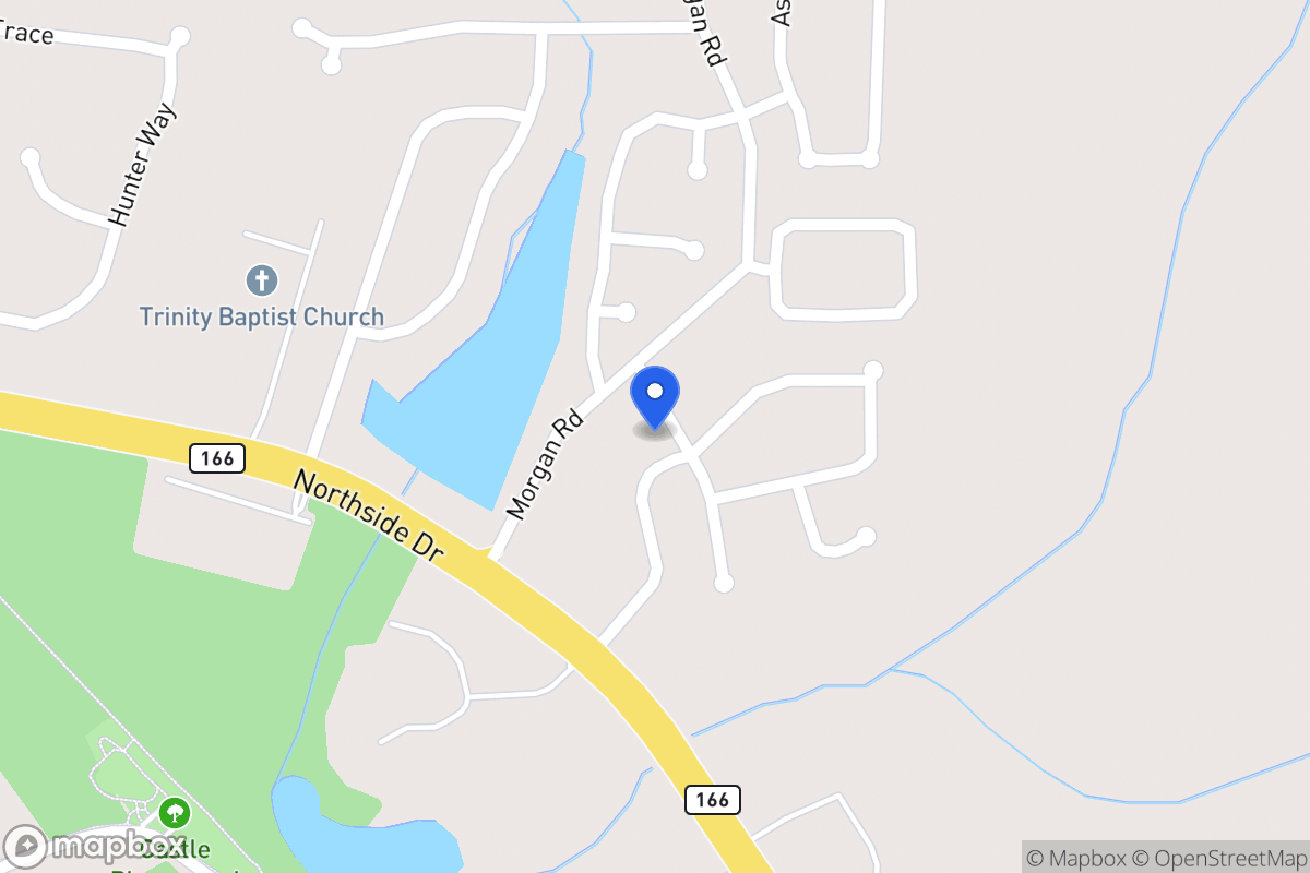 Map of 118 Stoney Brook Dr