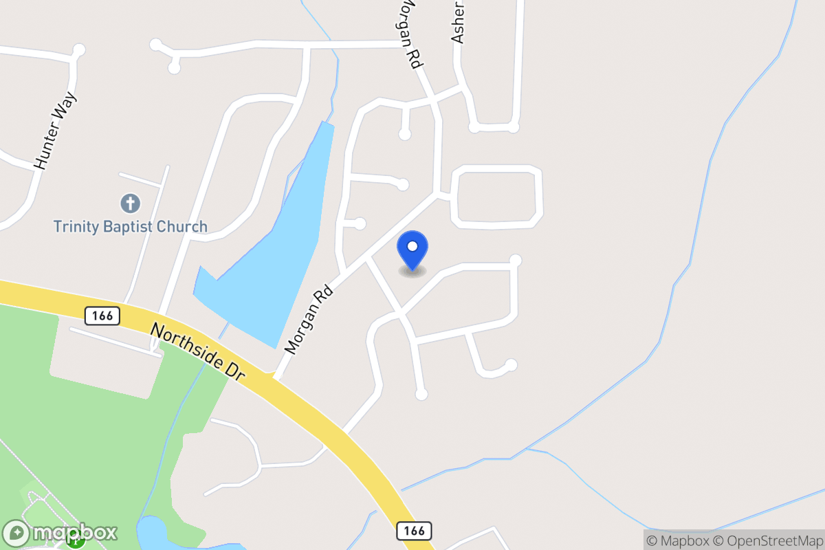 Map of 204 Stoney Brook Dr