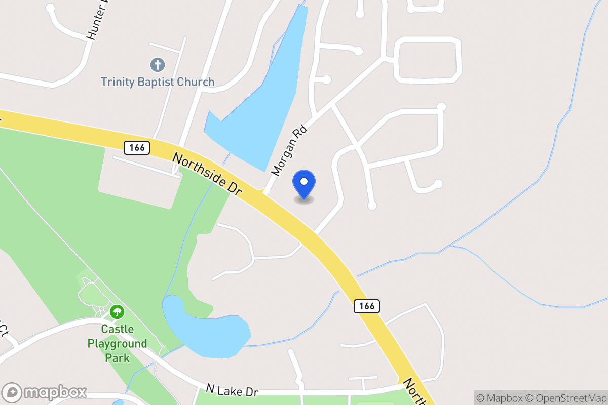 Map of 401 Northside Dr