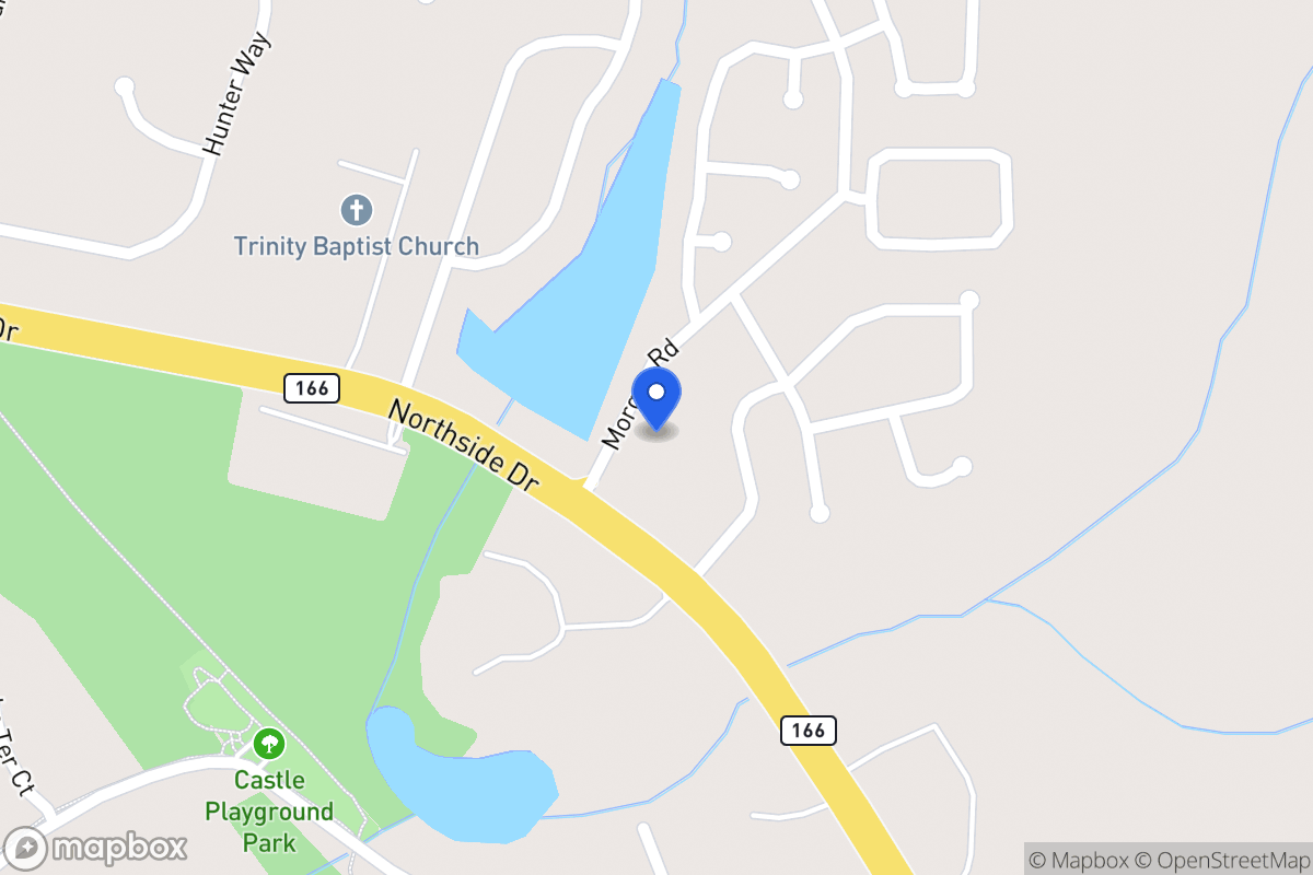 Map of 233 Morgan Rd