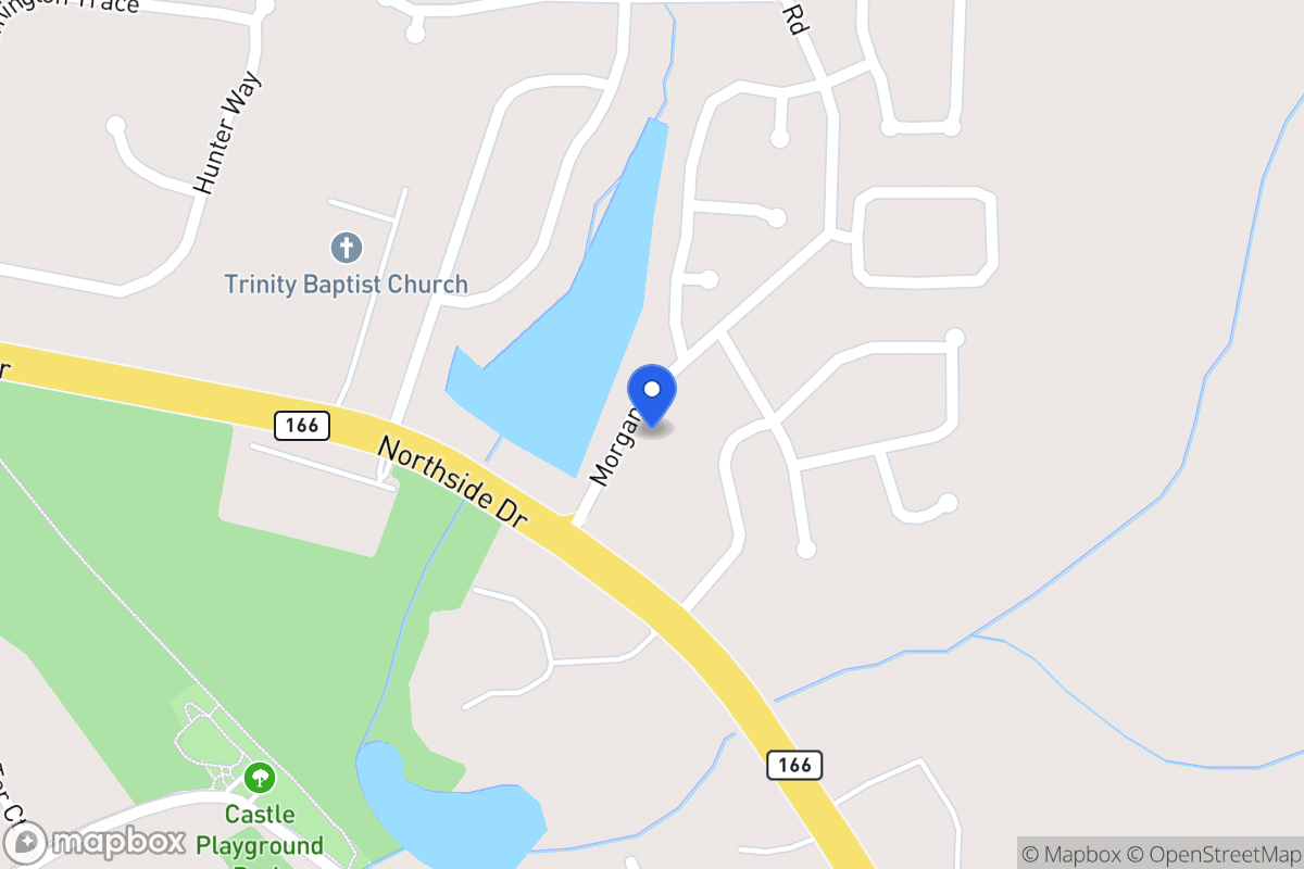 Map of 235 Morgan Rd