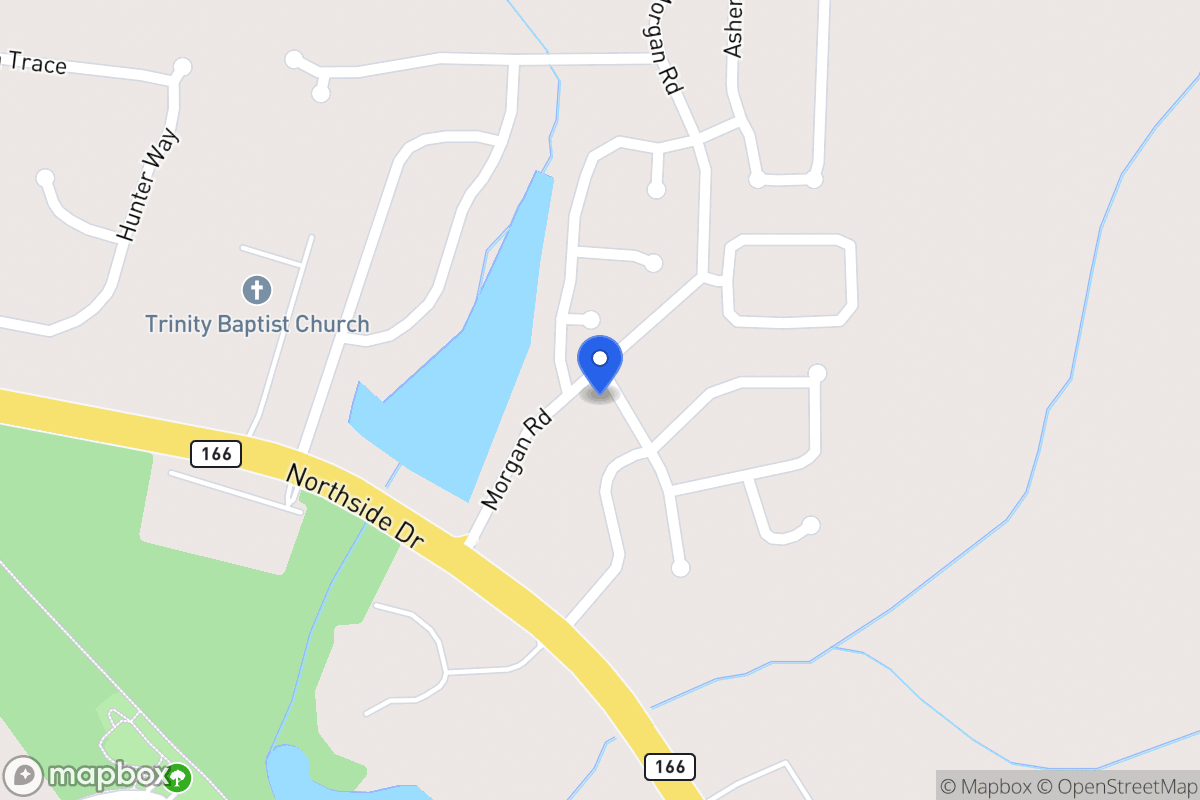 Map of 239 Morgan Rd