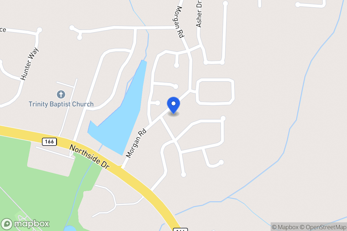 Map of 245 Morgan Rd