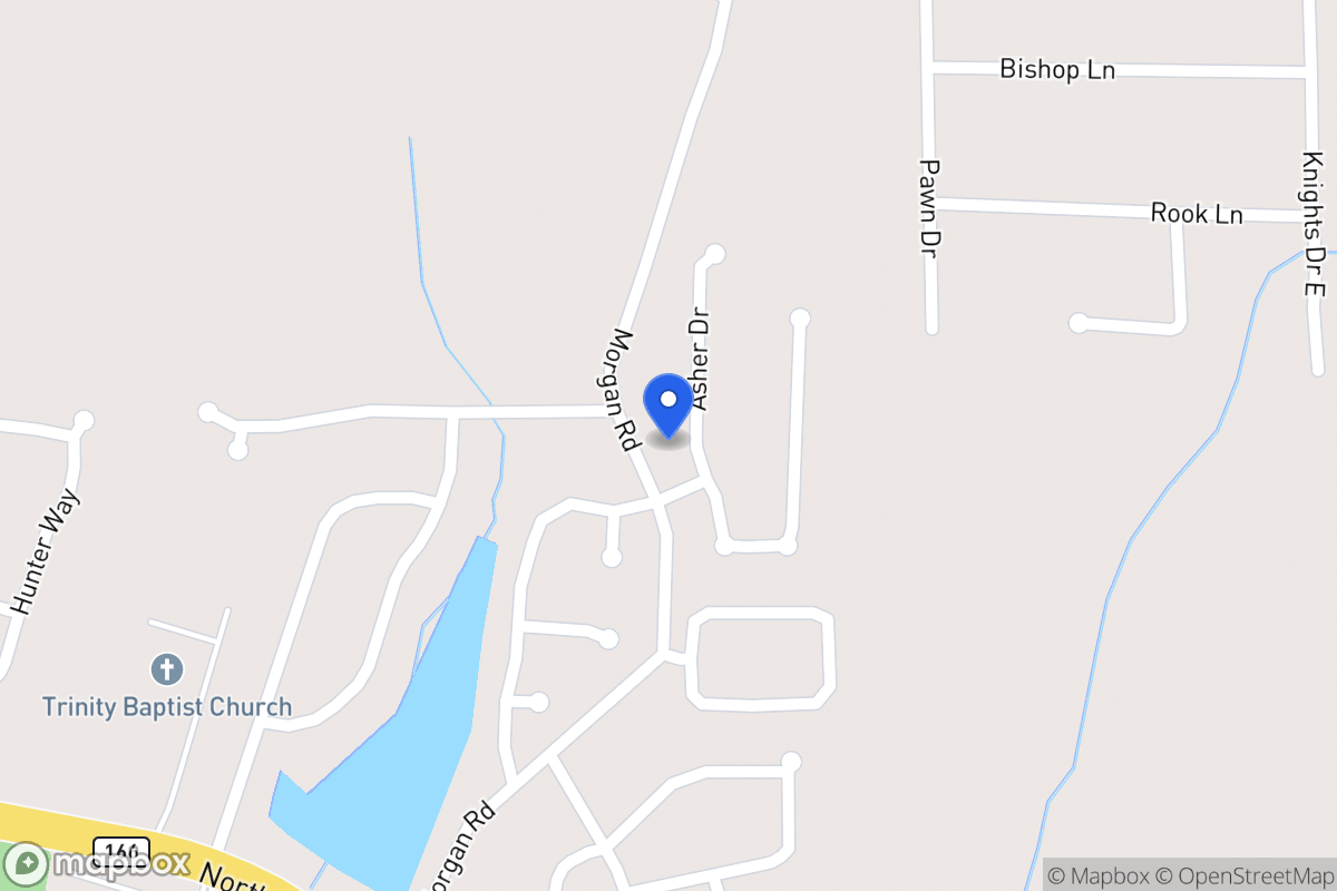 Map of 203 Asher Dr