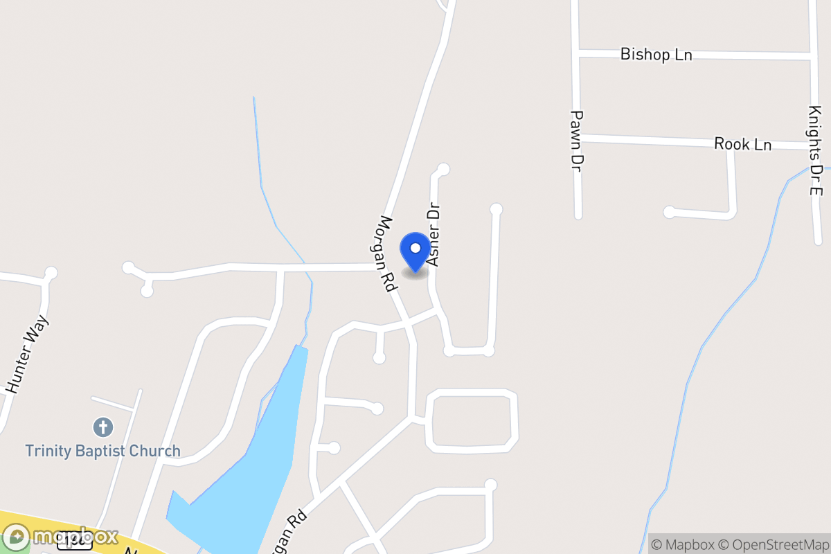 Map of 205 Asher Dr