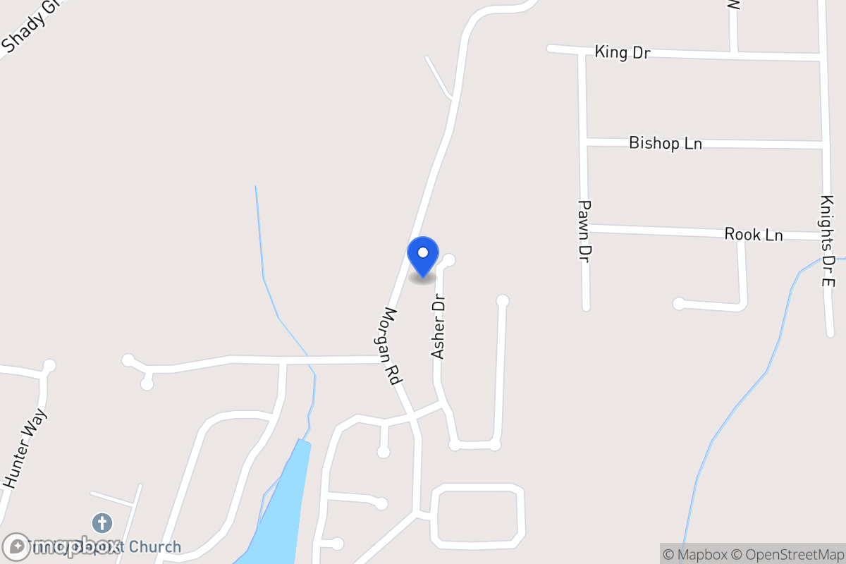 Map of 219 Asher Dr