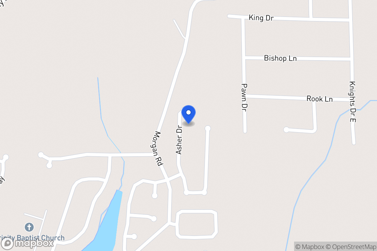 Map of 218 Asher Dr