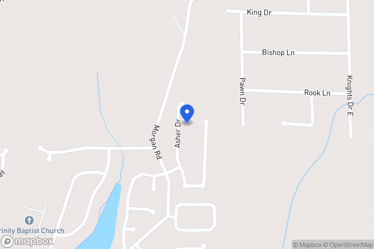 Map of 216 Asher Dr