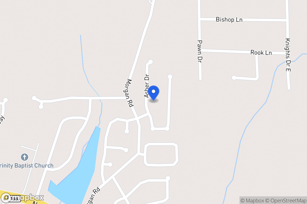 Map of 206 Asher Dr