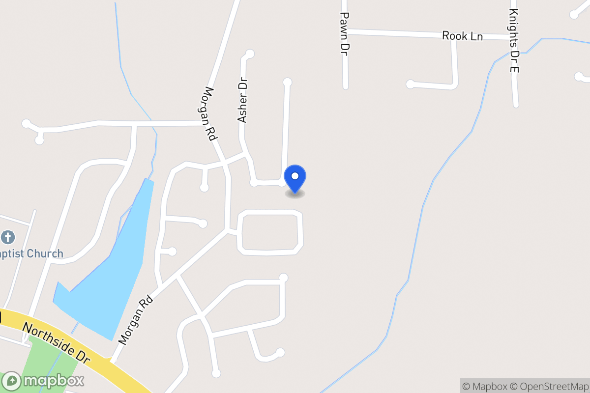 Map of 127 Asher Dr