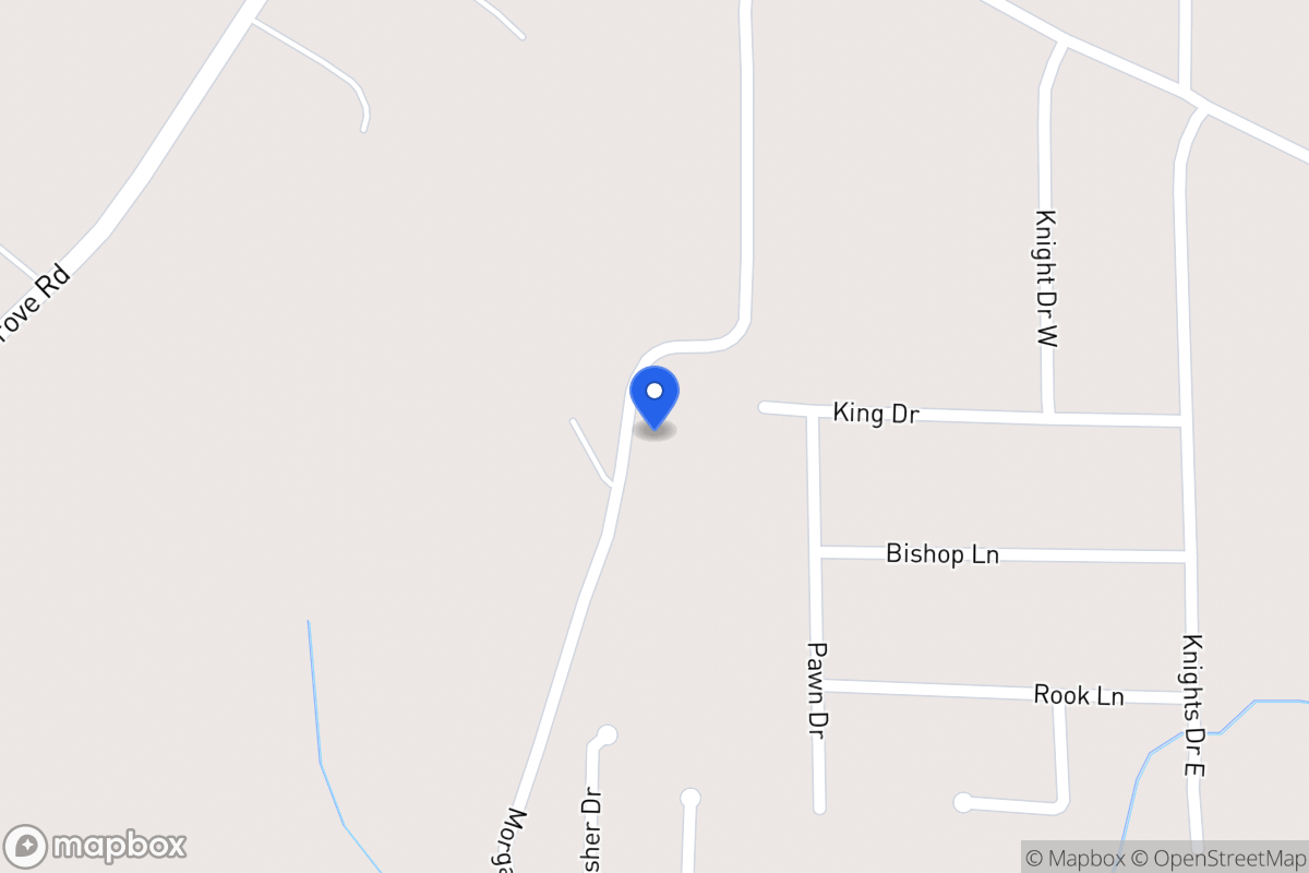 Map of 381 Morgan Rd