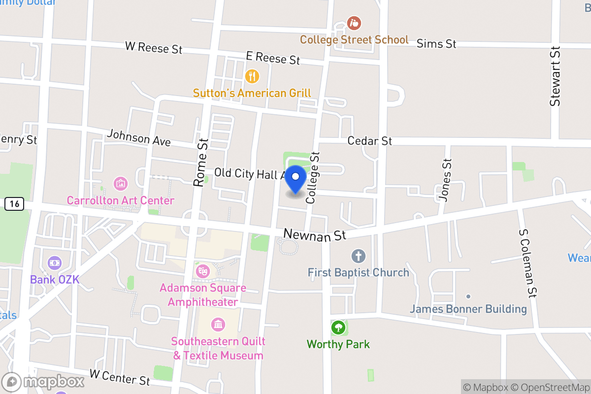 Map of 100 College St