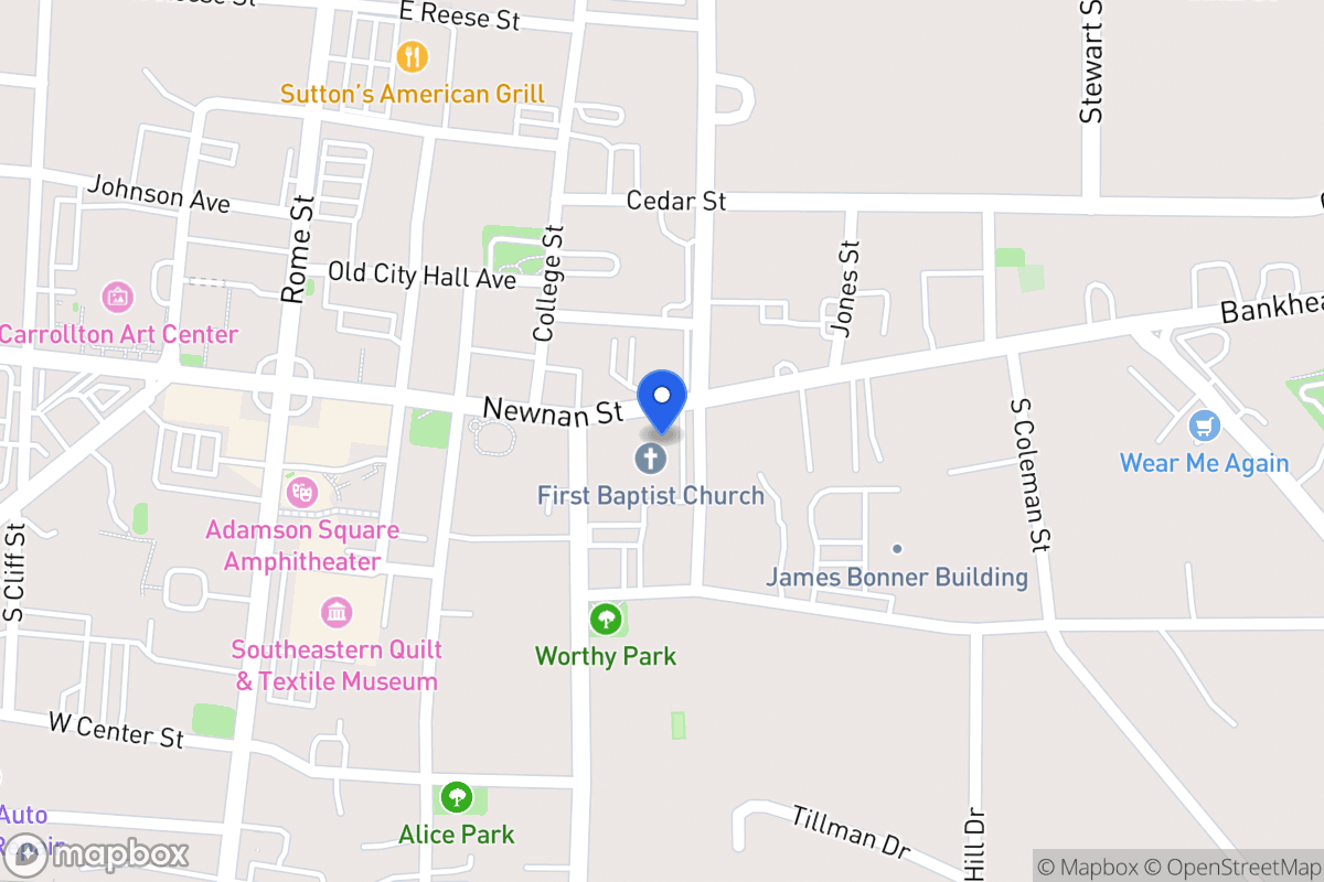 Map of 419 Newnan St