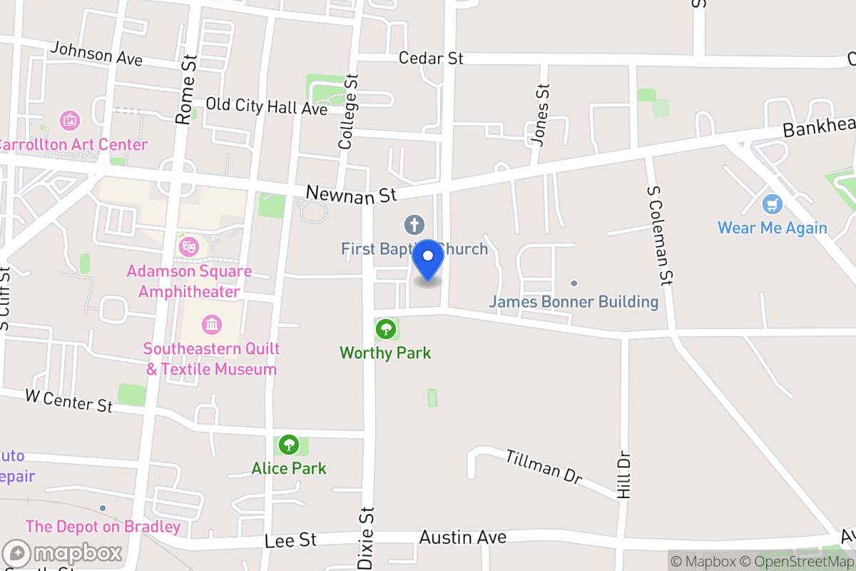 Map of 115 S White St