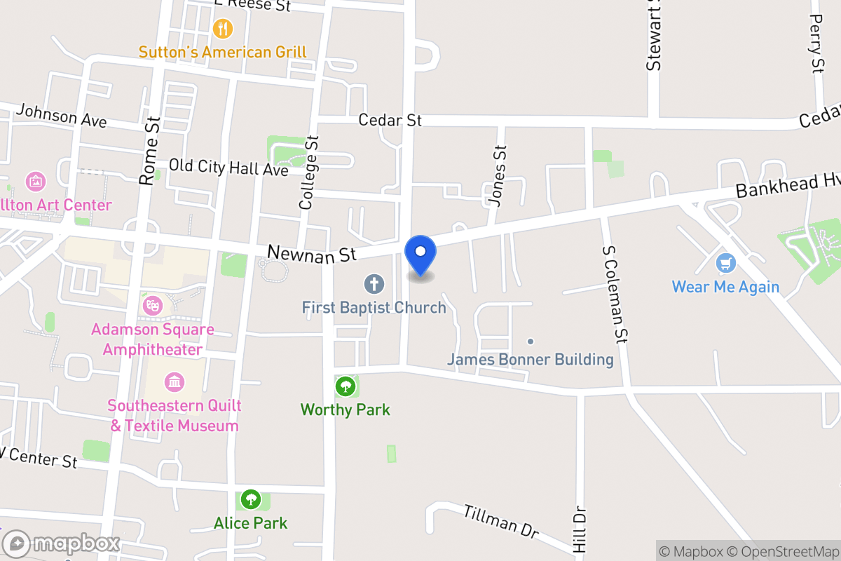 Map of 106 S White St