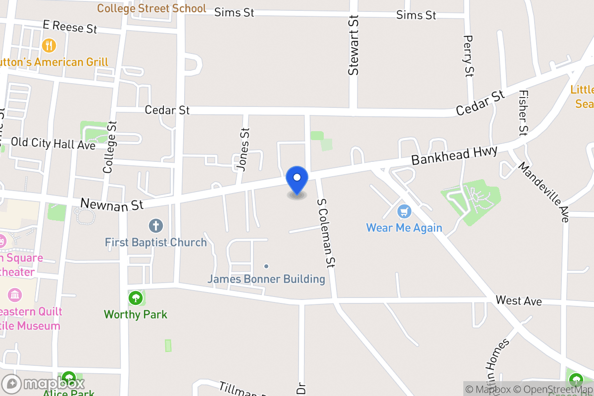 Map of 547 Newnan St