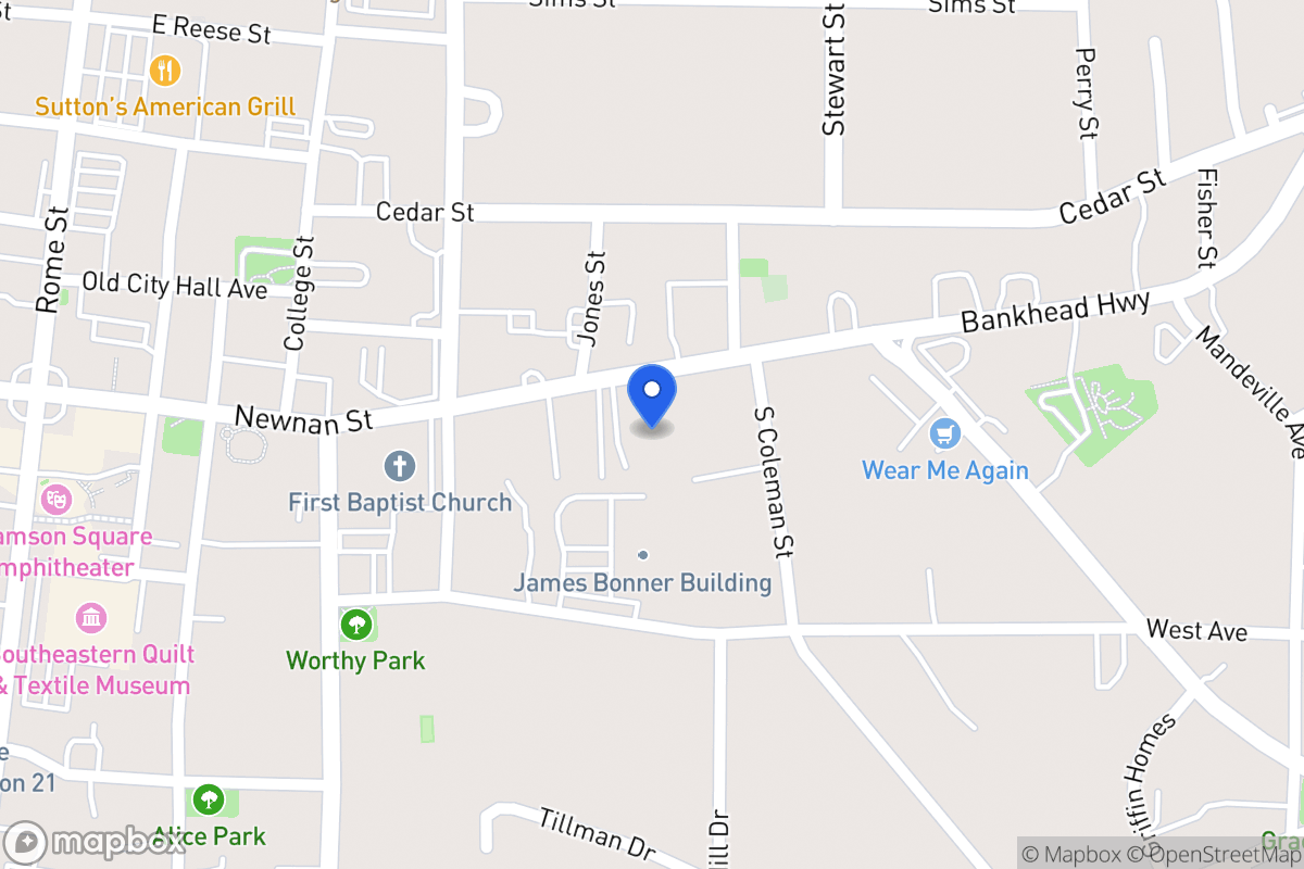 Map of 535 Newnan St