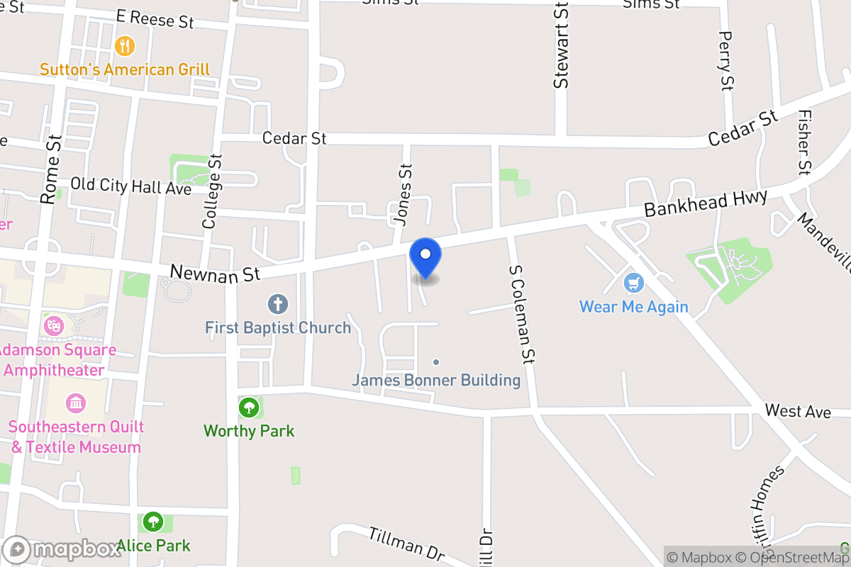 Map of 531 Newnan St
