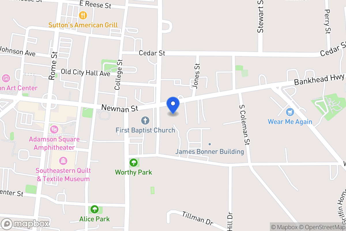 Map of 505 Newnan St