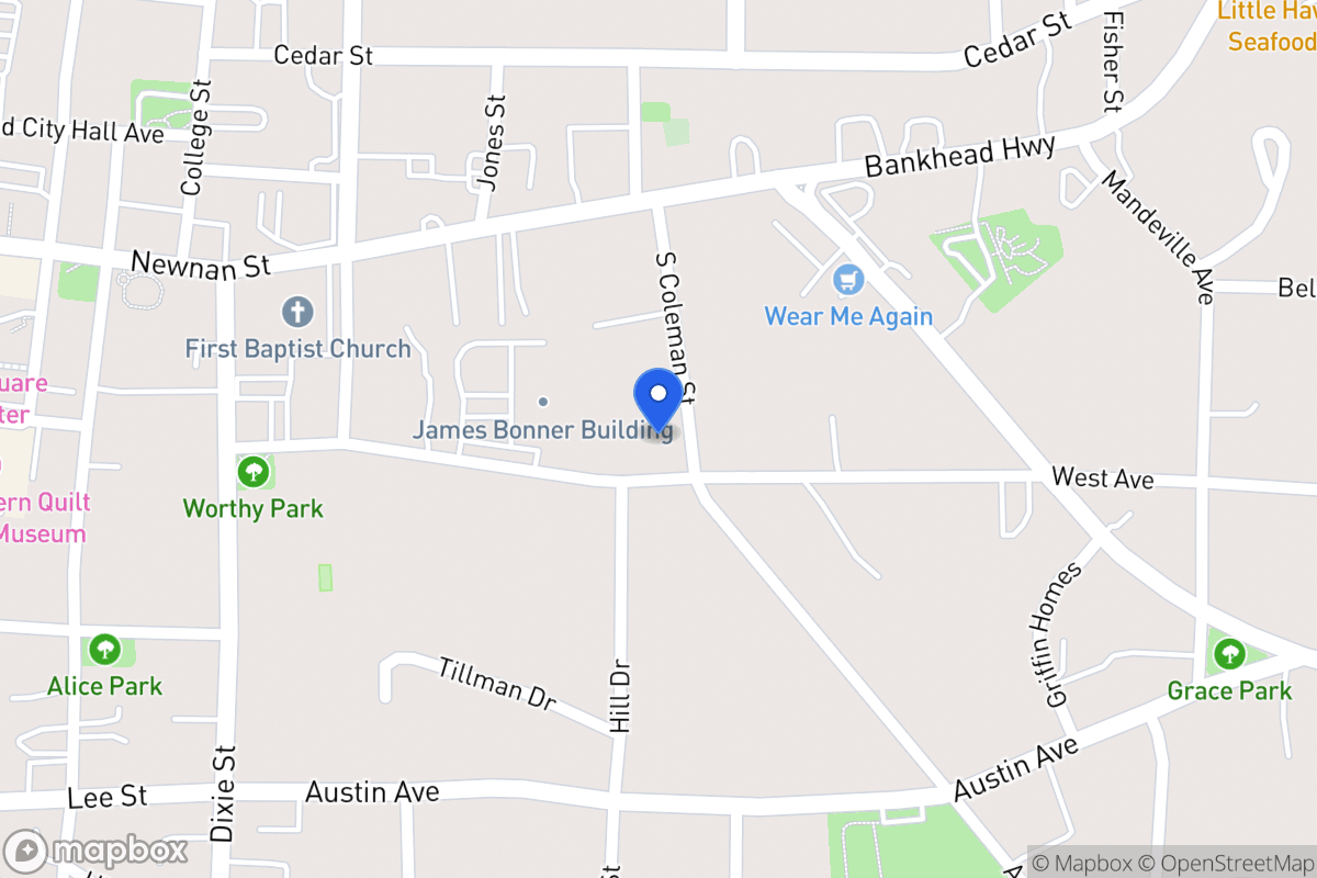 Map of 244 West Ave