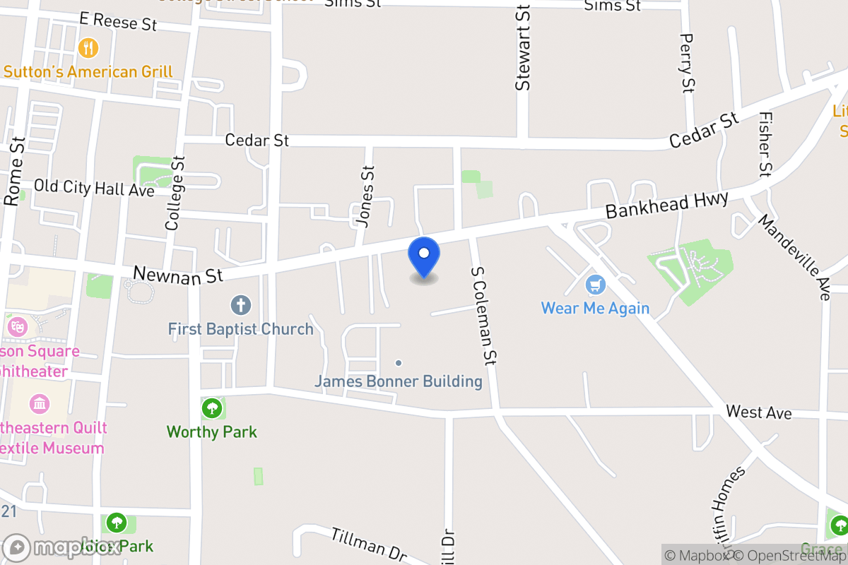 Map of 539 Newnan St