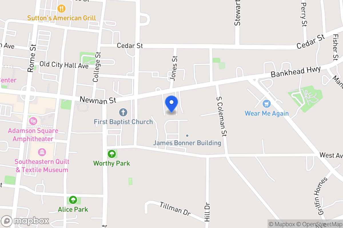 Map of 529 Newnan St