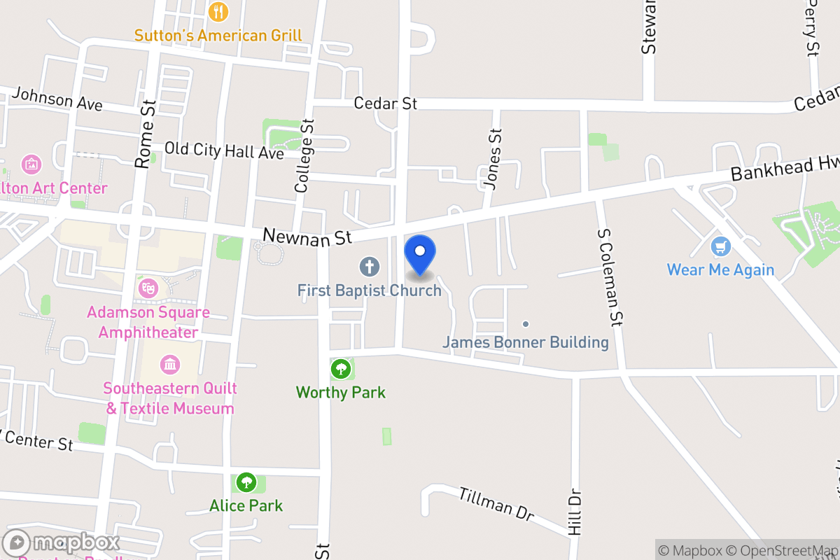 Map of 110 S White St