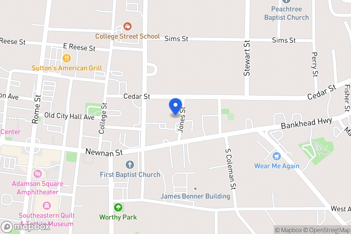 Map of 116 Jones St