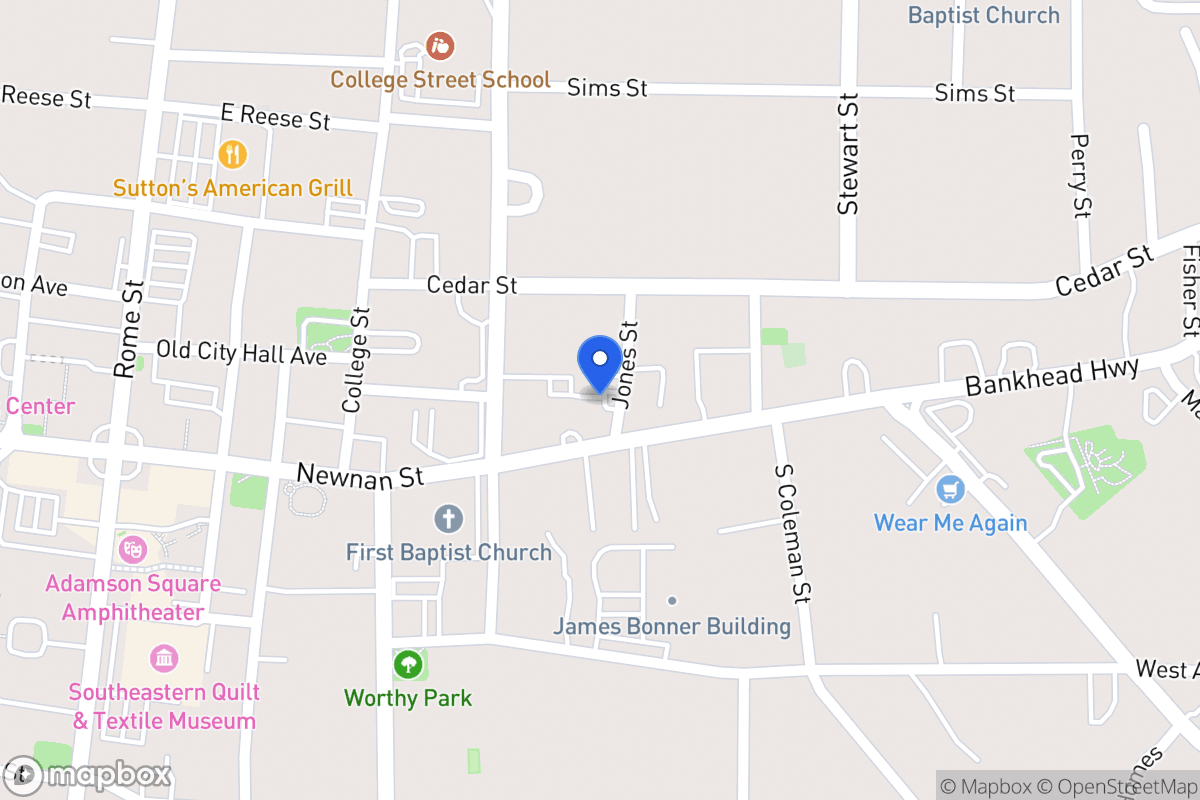 Map of 522 Newnan St