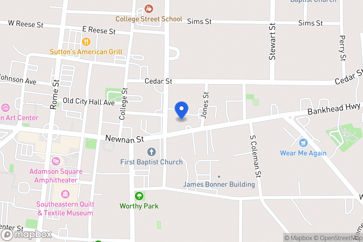 Map of 508 Newnan St