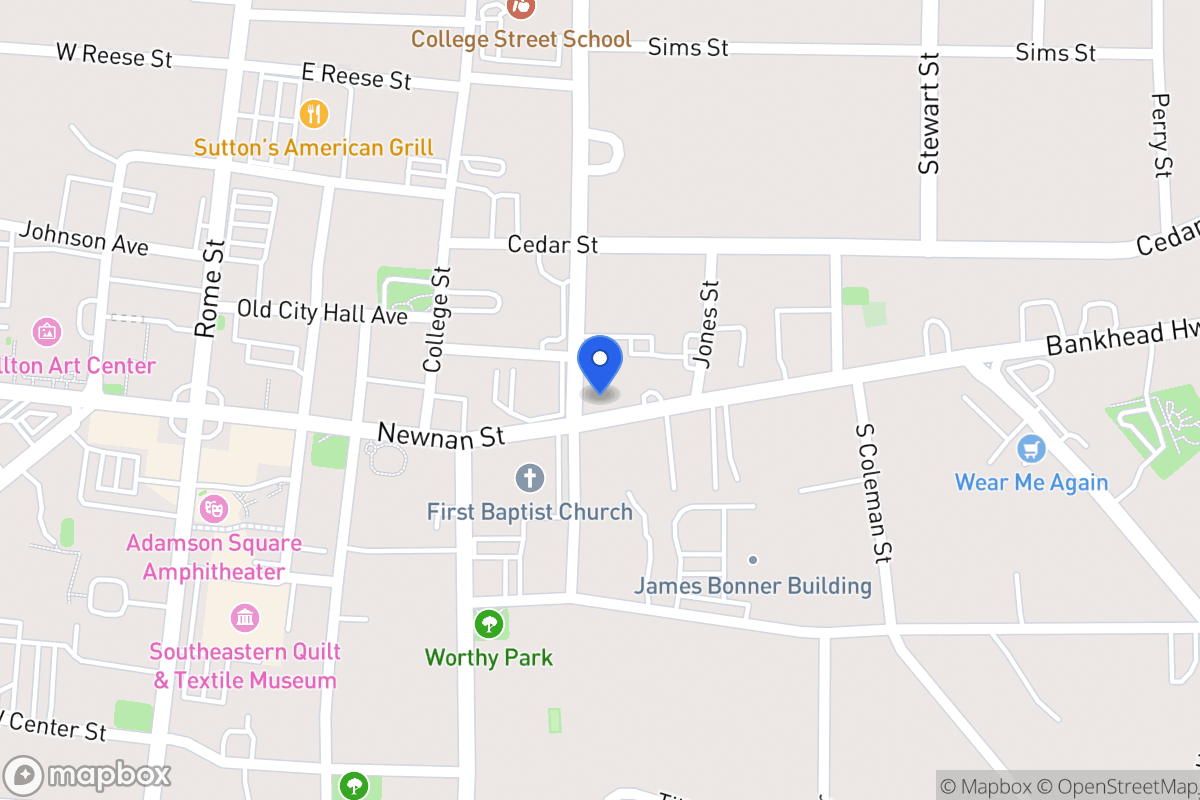 Map of 502 Newnan St