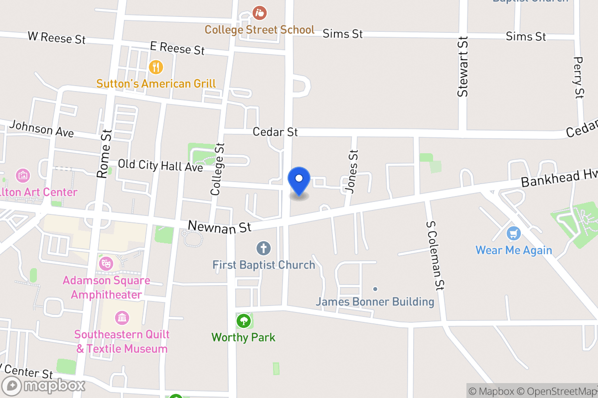 Map of 105 N White St