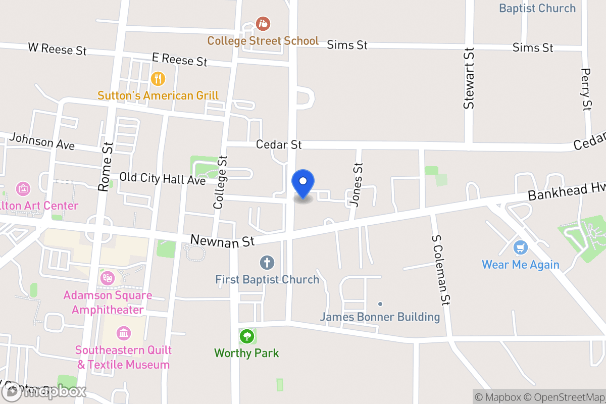 Map of 201 N White St