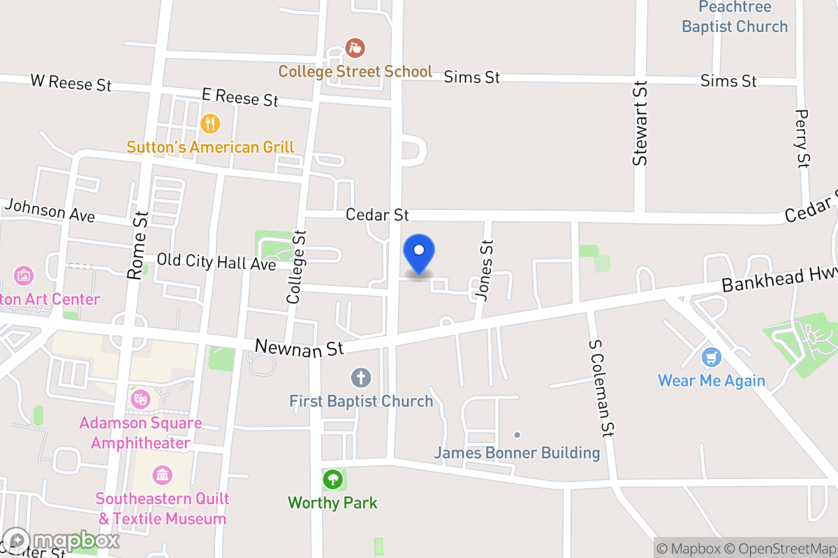 Map of 205 N White St