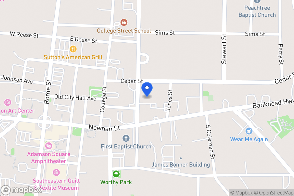 Map of 207 N White St