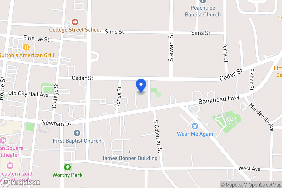 Map of 108 N Coleman St