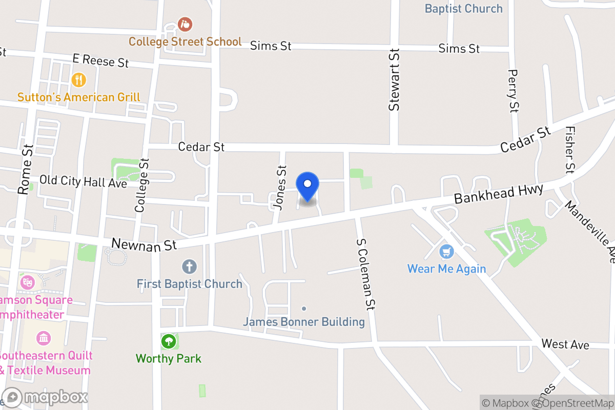 Map of 536 Newnan St