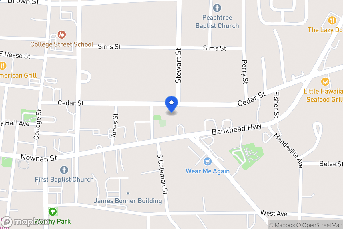 Map of 415 Cedar St