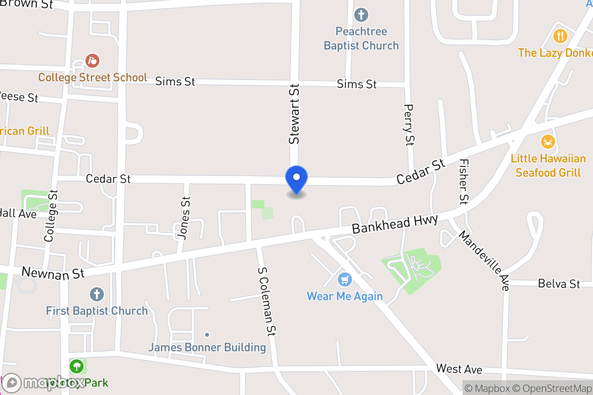 Map of 501 Cedar St
