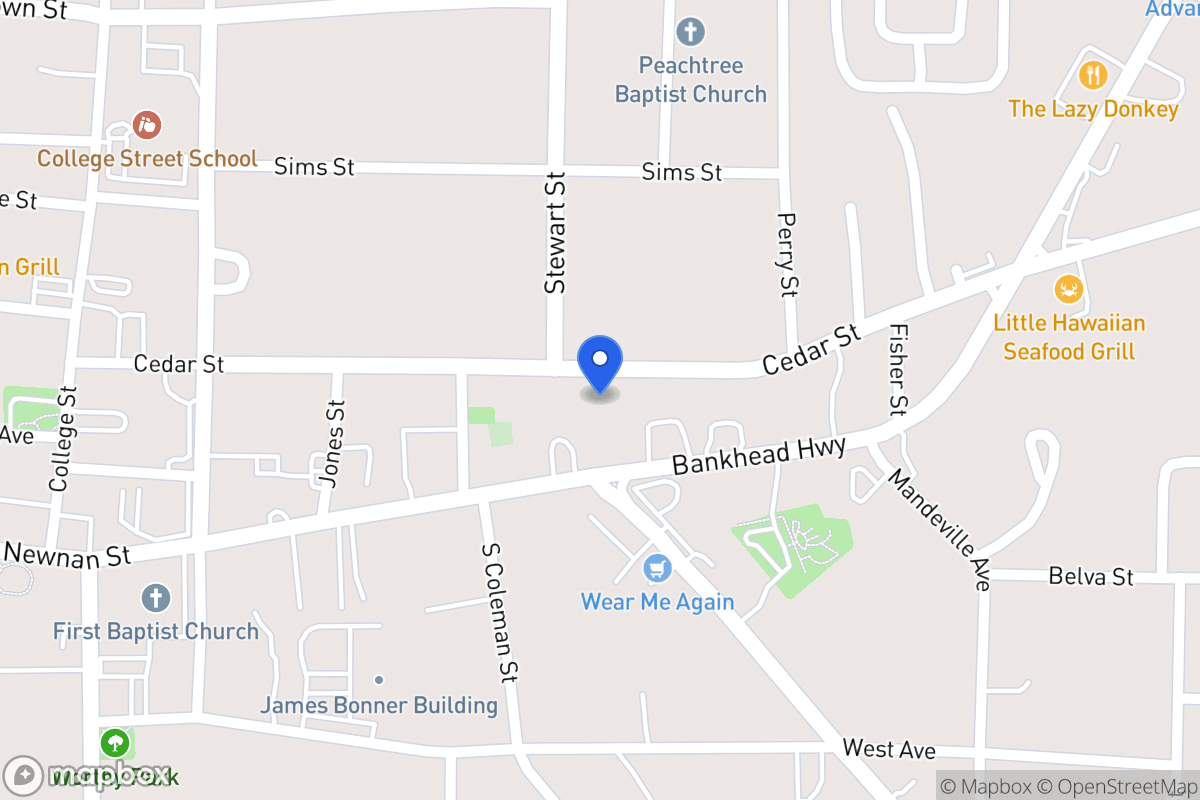 Map of 509 Cedar St
