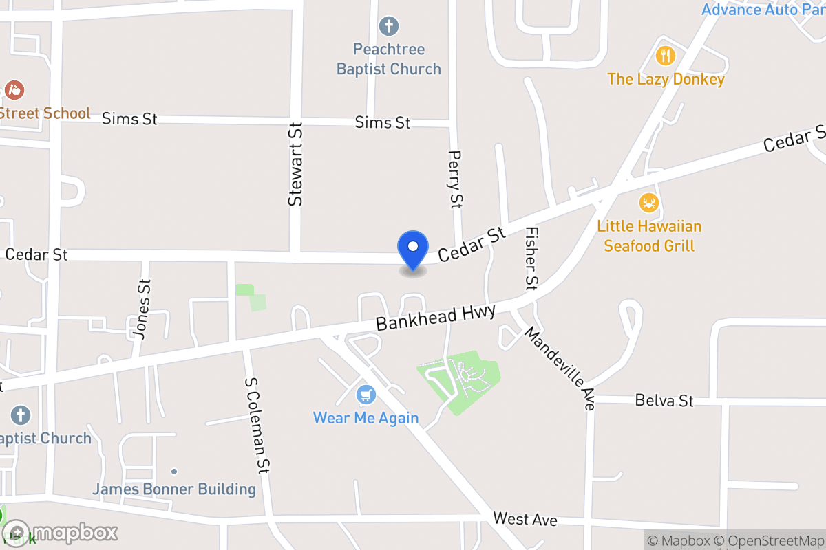 Map of 539 Cedar St